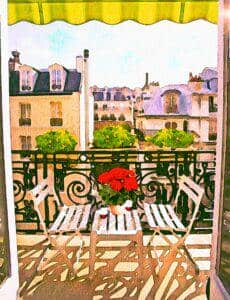 Balcon Paris