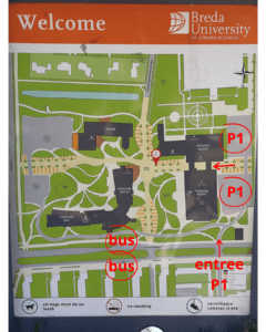 Plattegrond BUas campus