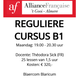 De Blaercom maandag B1 19:00-20:30 seizoen 26-27