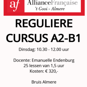 A2/B1 Bruis Almere dinsdag 10:30-12:00 seizoen 25-26