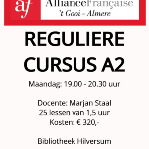 A2 Bibliotheek Hilversum maandag 19:00-20:30 seizoen 25-26