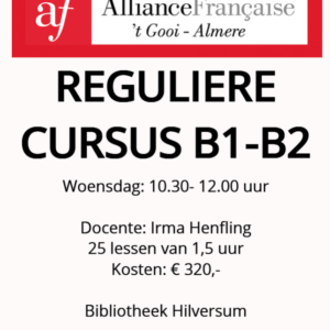 B1/B2 Bibliotheek Hilversum woensdag 10:30-12:00 seizoen 25-26