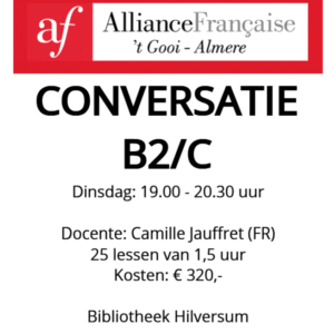 B2/C1 Bibliotheek Hilversum dinsdag 19:00-20:30 seizoen 26-27