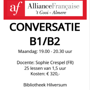 B1/B2 Bibliotheek Hilversum maandag 19:00-20:30 seizoen 26-27