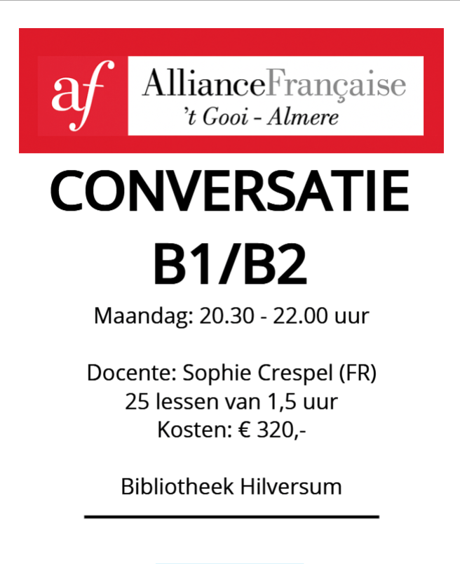 B1/B2 Bibliotheek Hilversum maandag 20:30-22:00 seizoen 26-27