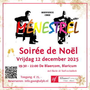 Soirée de Noël, vrijdag 12 december 2025 in de Blaercom
