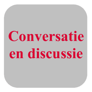Conversatie en discussie
