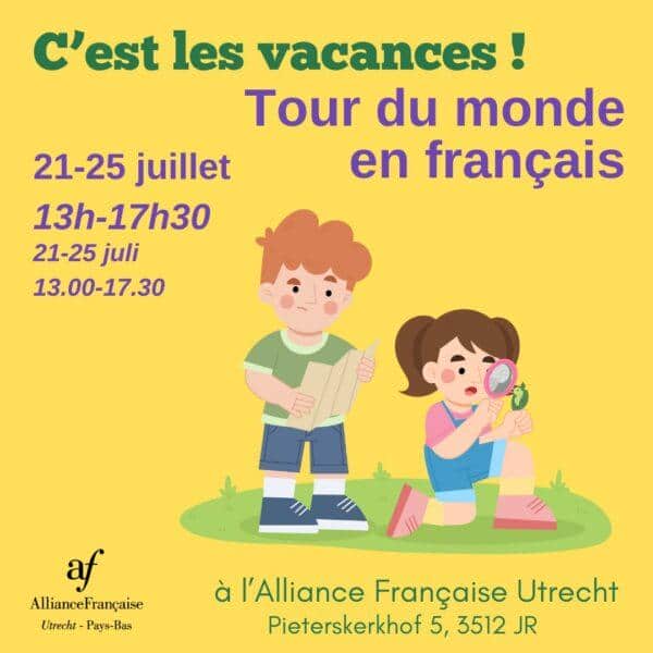 Tour du monde en français (Vacances enfants)