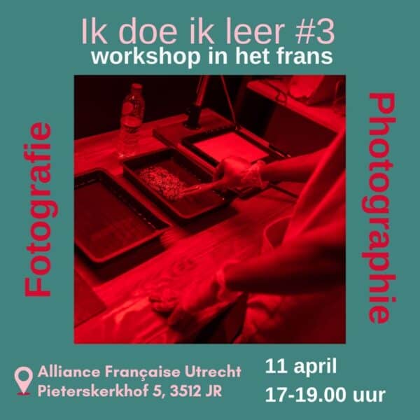 Ik doe ik leer : Photographie argentique
