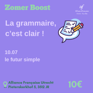 Grammaire : futur simple
