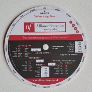 Werkwoordenschijf | La roue des verbes